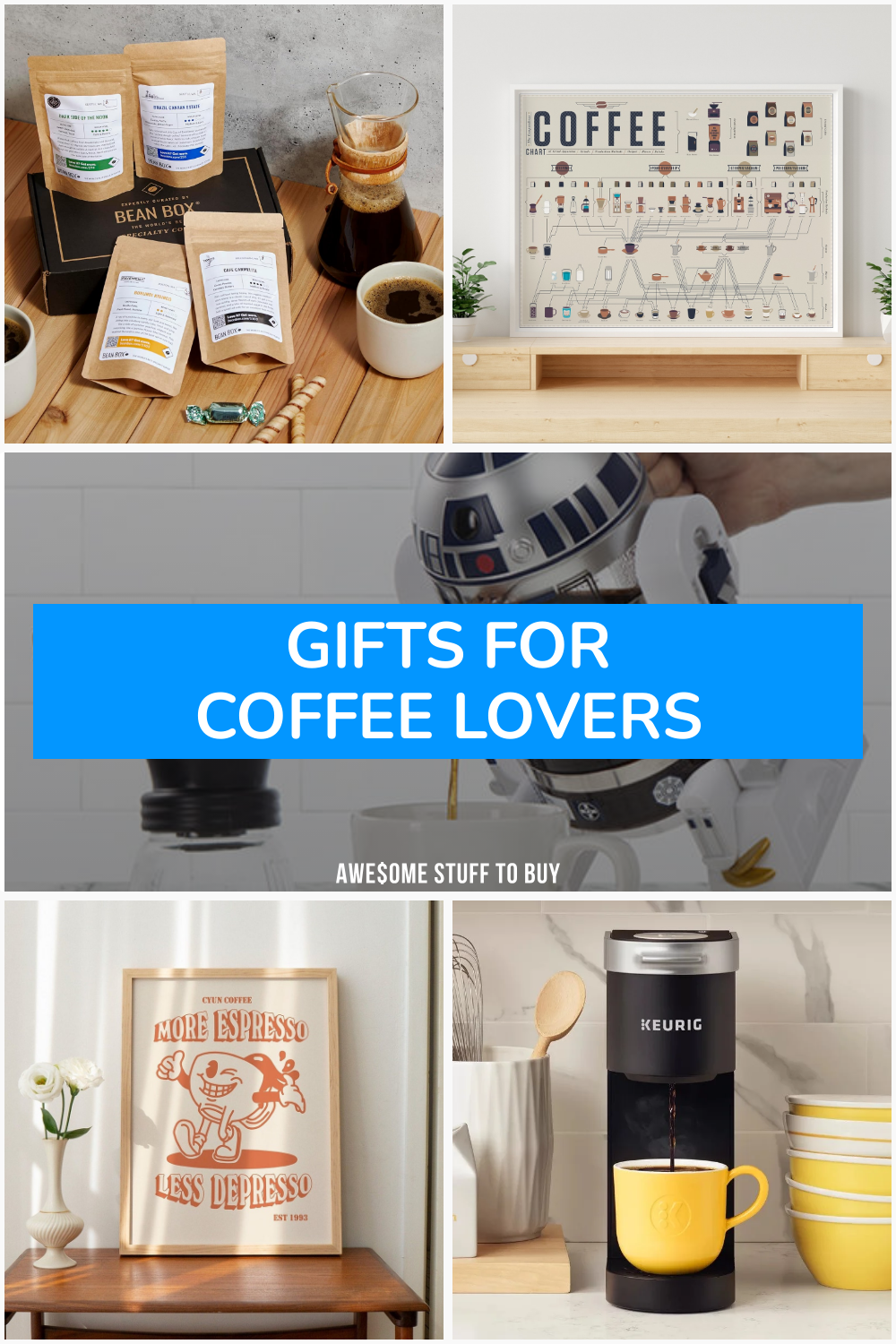 Coffee Gifts // Awesome Stuff to Buy