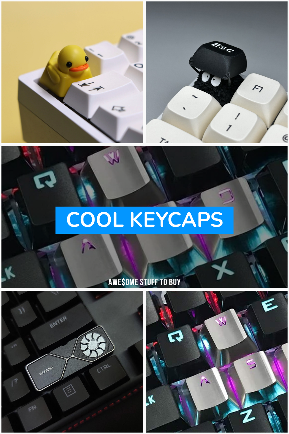 Cool Keycaps // Awesome Stuff to Buy