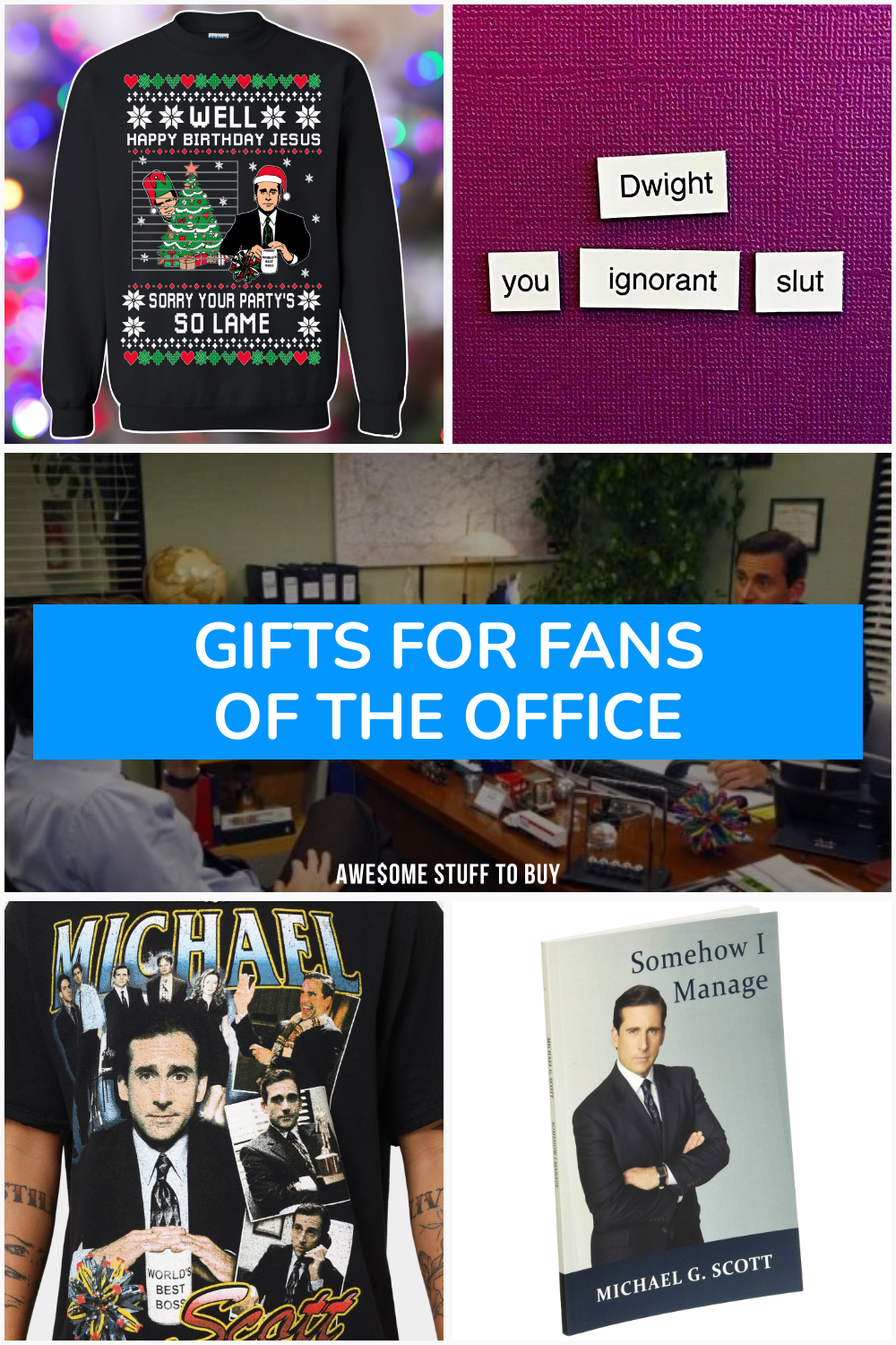 Gifts for Fans of The Office // Awesome Stuff to Buy