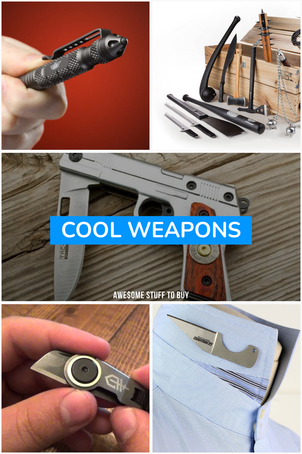 Cool Weapons // Awesome Stuff to Buy