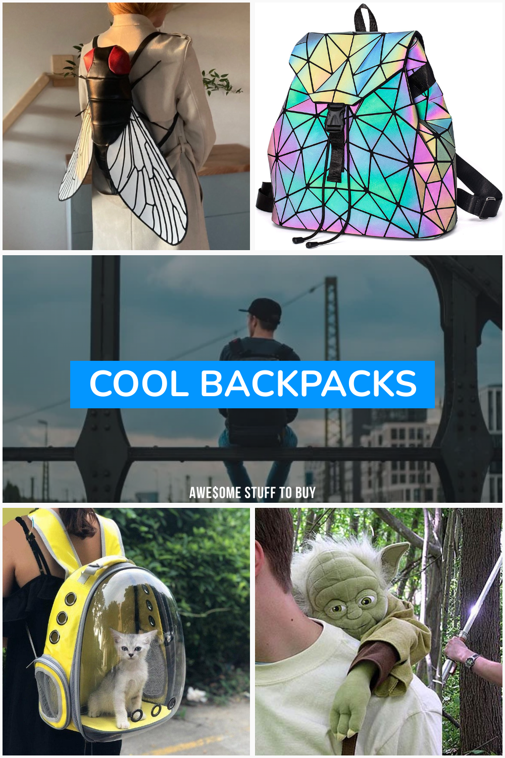 Cool Backpacks // Awesome Stuff to Buy