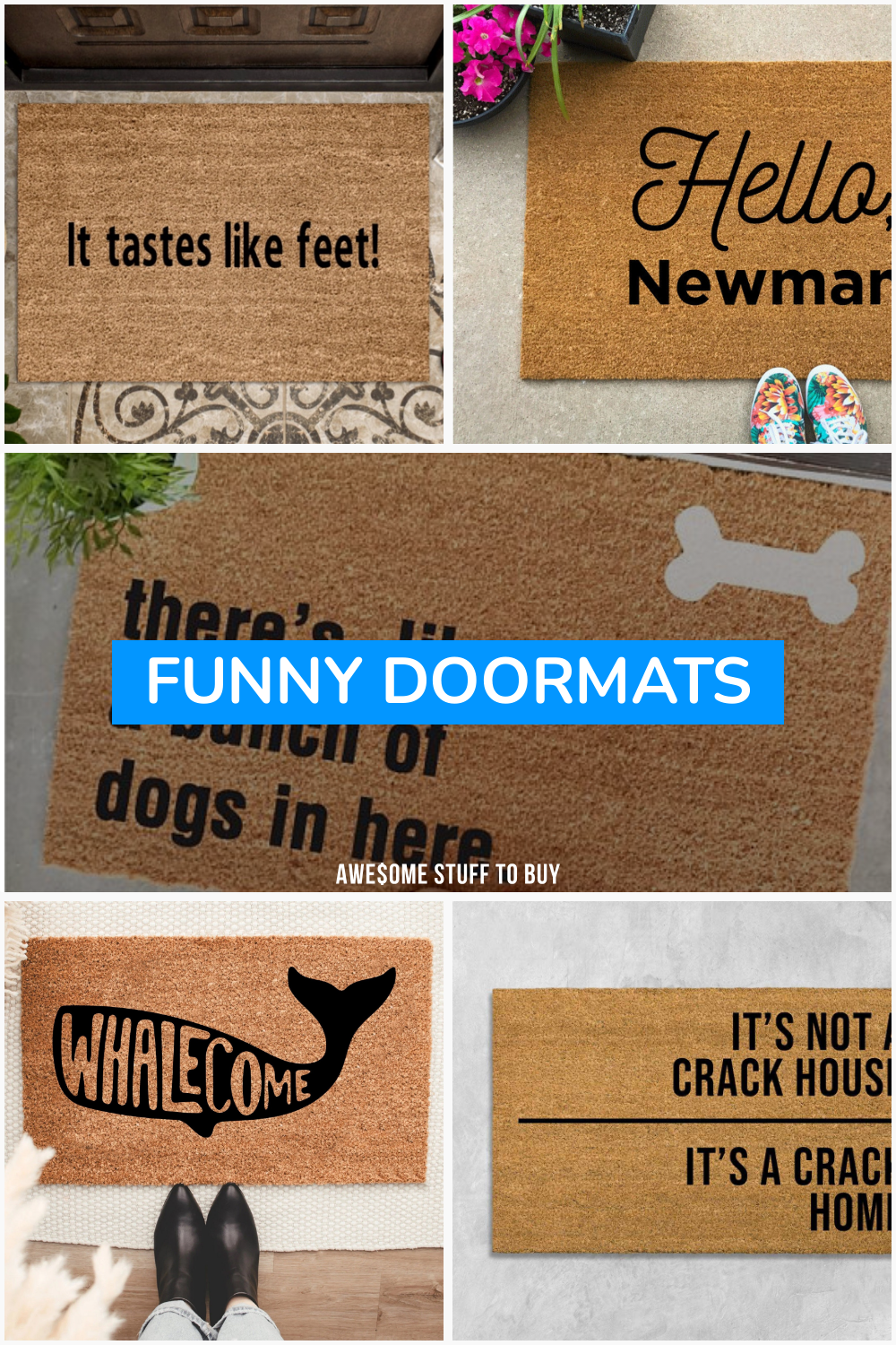 Funny Doormats // Awesome Stuff to Buy