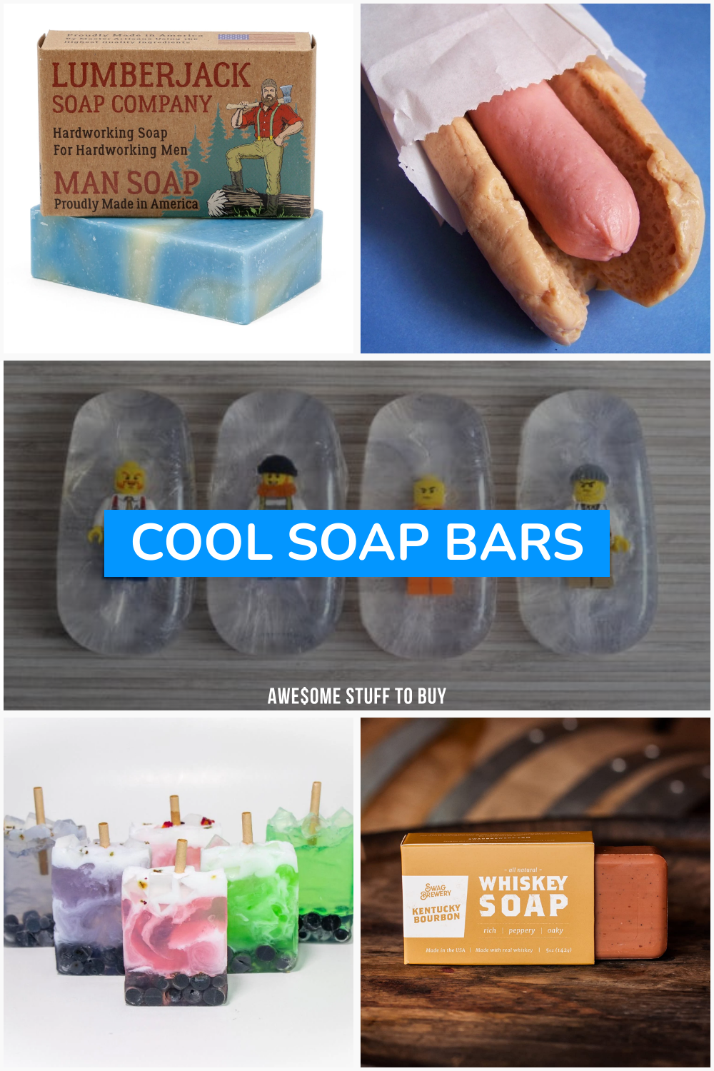 Cool Soap Bars // Awesome Stuff to Buy