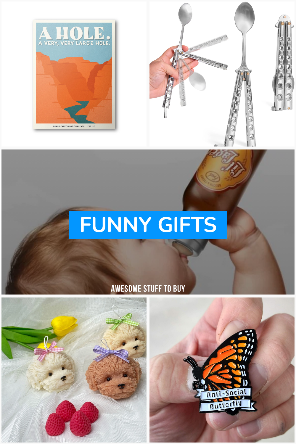 Funny Gifts // Awesome Stuff to Buy