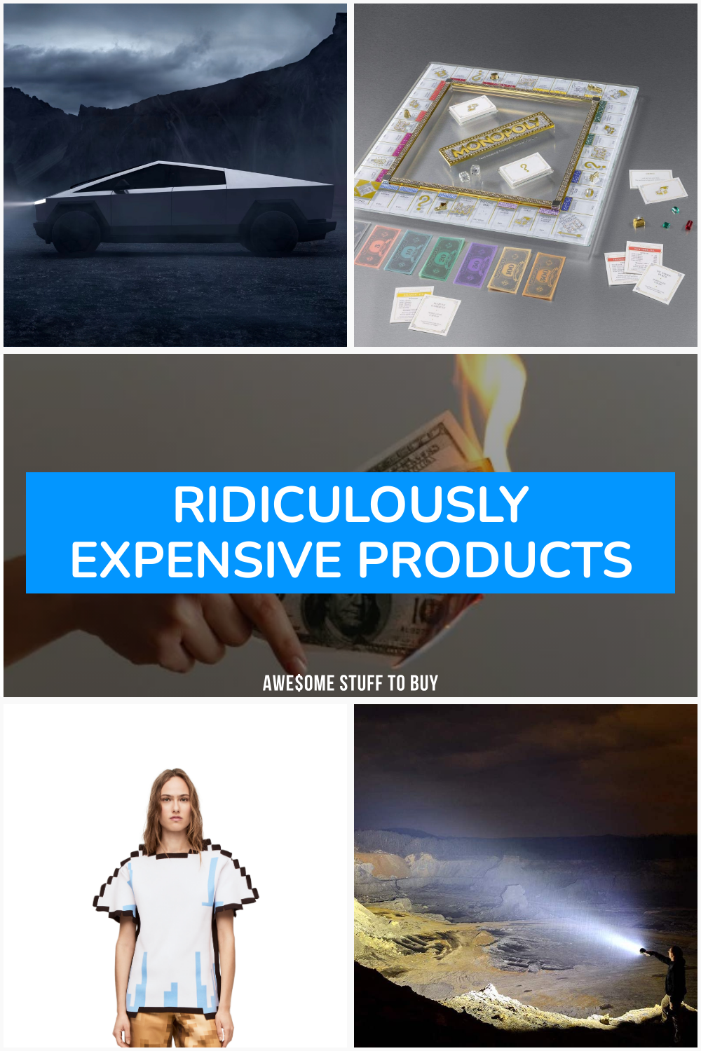 Ridiculously Expensive Products // Awesome Stuff to Buy