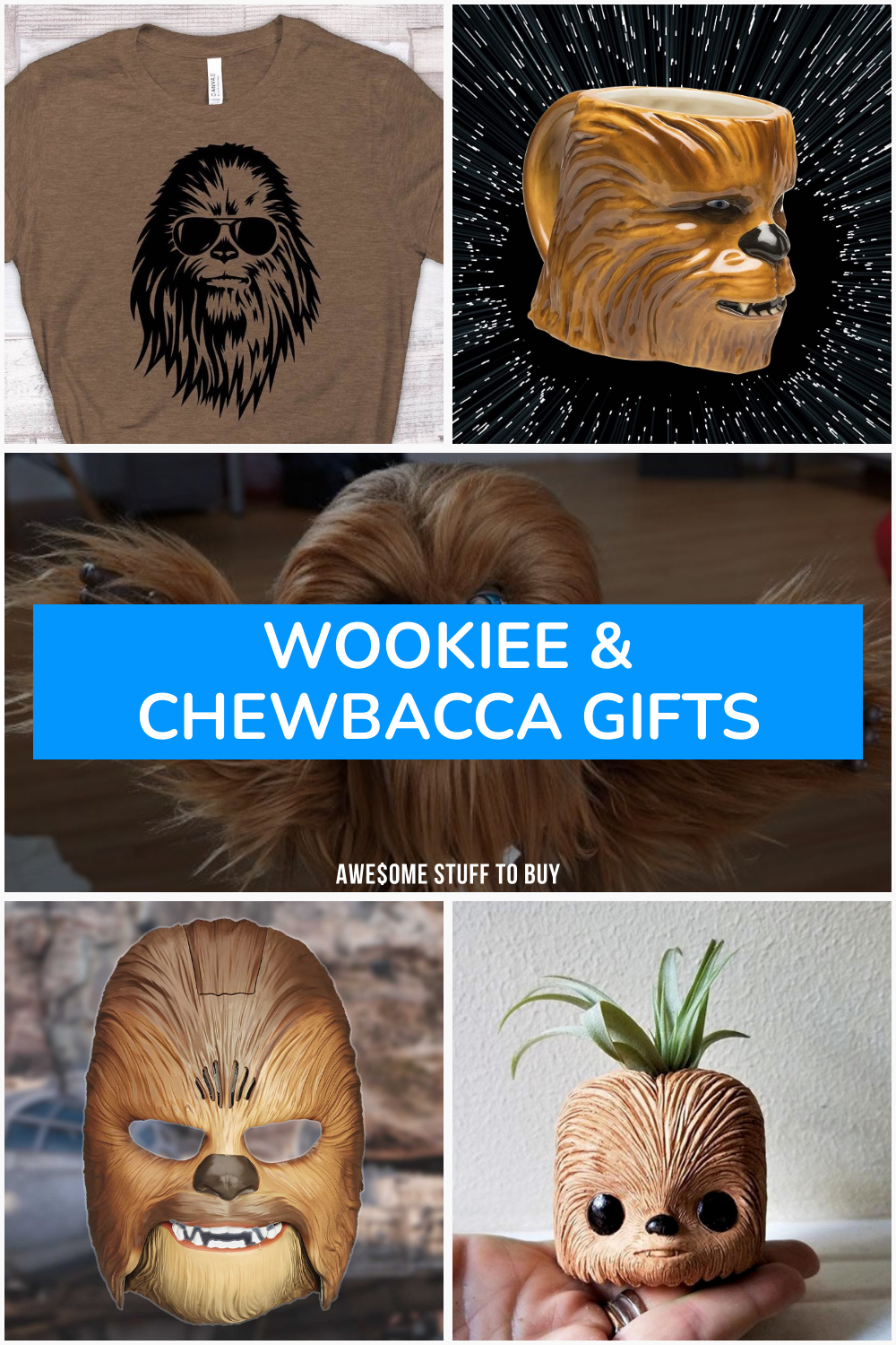 Chewbacca Gifts // Awesome Stuff to Buy