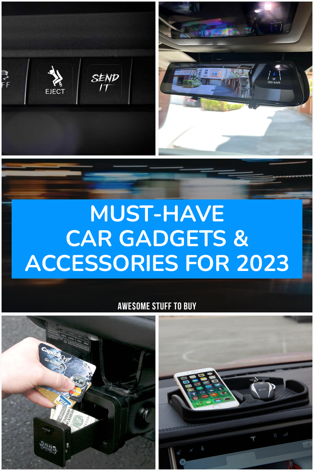 Car Gadgets & Accessories // Awesome Stuff to Buy