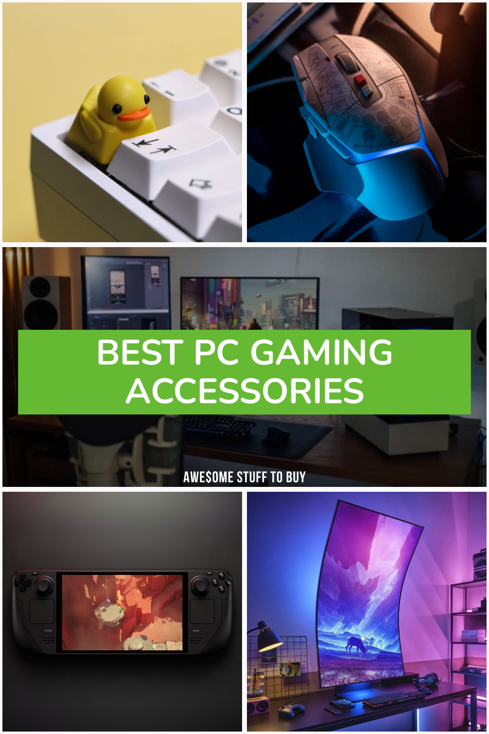 PC Gaming Accessories // Awesome Stuff to Buy