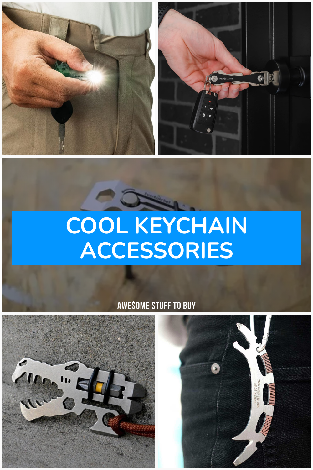 Cool Keychain Accessories // Awesome Stuff to Buy