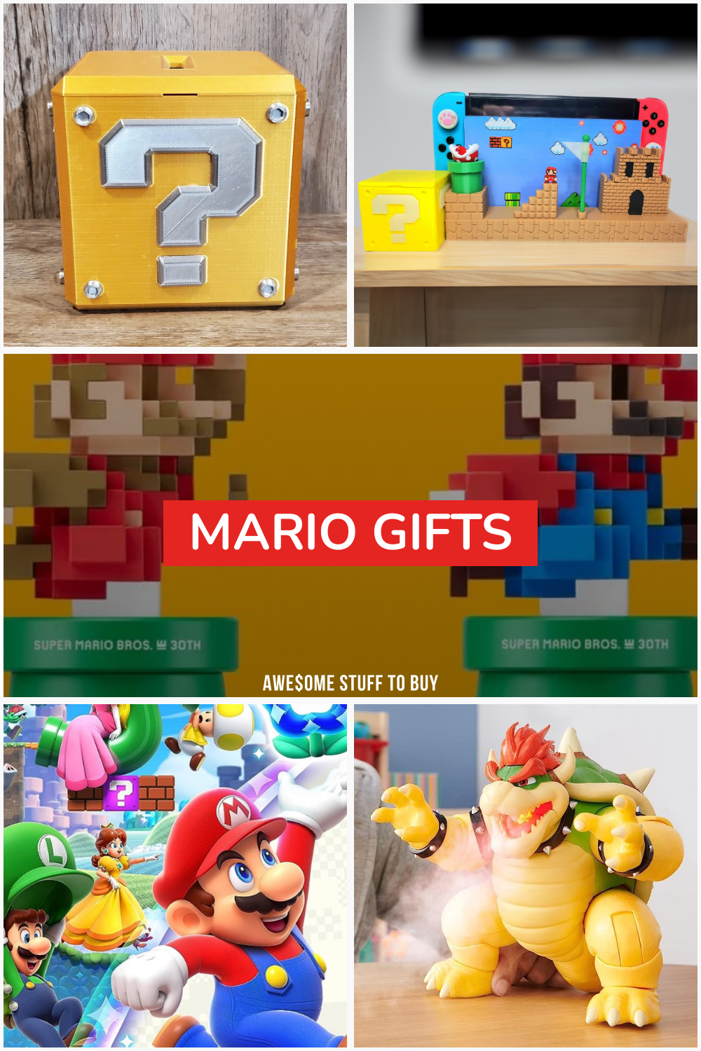Mario Gifts // Awesome Stuff to Buy