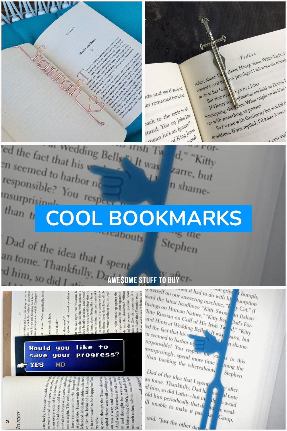 Cool Bookmarks // Awesome Stuff to Buy